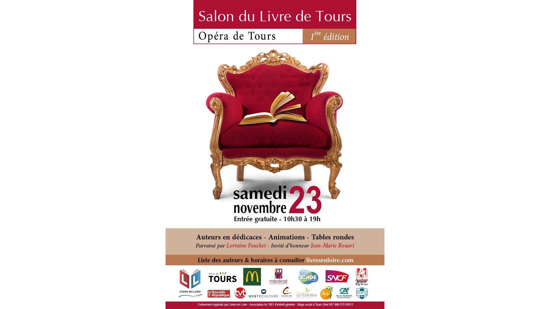 Salon du Livre de Tours 2019